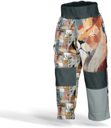 Takoy Panel szabásmintával 170 softshell nadrágra békés oroszlán - Tavaszi