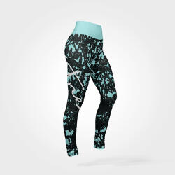 Takoy Panel szabásmintával 36-os méretű Slim fit leggings absztrakt 5, fürdőruha anyagon