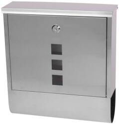 Strend Pro Cutie postala din inox Madison 34x31x10 cm, cu suport pentru ziar (252265)