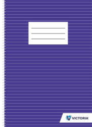 Victoria Spirálfüzet, A4, vonalas, 70 lap