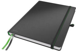 Leitz Jegyzetfüzet, exkluzív, A4, kockás, 80 lap, keményfedeles "Complete", fekete