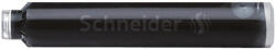 Schneider Töltőtoll patron, 6 db, fekete