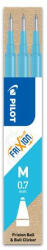 Pilot Rollertoll betét, 0, 35 mm, törölhető "Frixion Ball/Clicker", világoskék