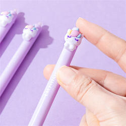  Zselés toll Lazy Stars 0, 5 mm radírozható unikornis lila betéttel (PAP3015-0215)