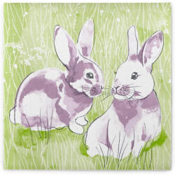 Mank Húsvéti textilhatású szalvéta 40x40 cm 50 lap/csomag Lilly & Lenni
