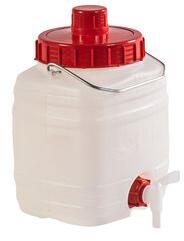 Ics Bidon alimentar ICS Demetra 5 L cu robinet pentru apa potabila, 20x17x26 cm (254591)