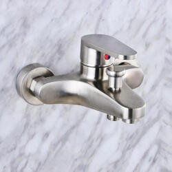 Korman Technik Baterie de baie din inox SUS304 satinat, 2 functii, Korman Technik LY007 (AT1CT-D1OC-RS1S-LY007)