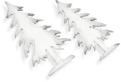  Natúr fa - Cédrus fenyő 2db/cs fehér-ezüst - csinaldmagadshop