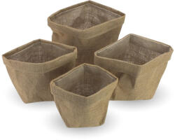  Zsák kaspó szett - impregnált 4db/szett 20/#