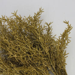  Csillámos asparagus csokor arany - csinaldmagadshop