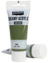  PC Krémes akrilfesték selyemfényű 60 ml oliva - csinaldmagadshop