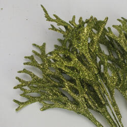  Csillámos szarvasagancs csokor zöld - csinaldmagadshop