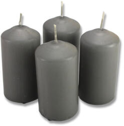  Gyertya adventi 50*100 mm SZÜRKE 4db/cs