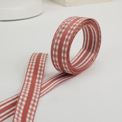 Kétoldalas textil szalag 1, 5cm*2m lazac - csinaldmagadshop