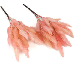  Szárazvirág hatású tollvirág csokor rózsaszín 2db/csomag - csinaldmagadshop