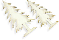  Natúr fa - Cédrus fenyő 2db/cs fehér-arany - csinaldmagadshop