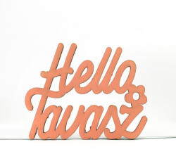  Lazac "Helló Tavasz" felirat 8, 5x11cm - csinaldmagadshop