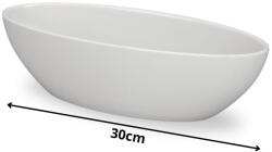 Fehér dekor tál 30x8, 5cm - csinaldmagadshop