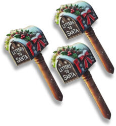  Nyomtatott dekorkarton - Télapó postaládája 3db/csomag - csinaldmagadshop