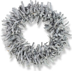  Tövises koszorú szürke 25cm 10/# - csinaldmagadshop