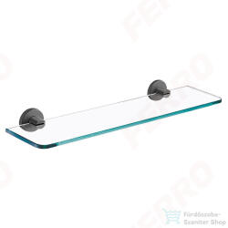 FERRO SMILE üvegpolc, gun metal ASM13GM (ASM13GM)