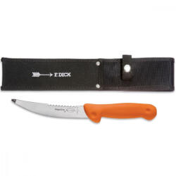 Friedr. Dick DICK MagicGrip vadászkés, tokkal (15 cm) merev, ívelt, narancssárga