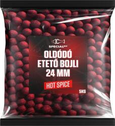  Speciál mix 5 kg Oldódó Etető Bojli 24 mm Hot Spice