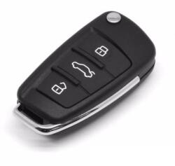  Carcasa cheie briceag Thunder tip Audi, 3 butoane, pentru modul aftermarket (CARC005)