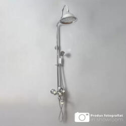 Korman Technik Coloana de dus din alama sanitara, crom lucios, 3 functii, Korman Technik WZY/310/A (AT1CT-D1OC-RS1S-WZY/310/A)