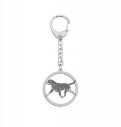 Mejk Jewellery Rottweiler kulcstartó Ezüst925 Ajándék Gravírozás Dedikálás Ingyenes (Rottweiler)