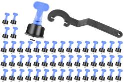 Strend Pro Set nivelare gresie si faianta Strend Pro LS205, cheie + 100 piese, rost 1, 5 mm (2161193)