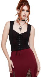 KILLSTAR maiou damă (top) KILLSTAR - Nocturne Kiss - RED - KSRA014326