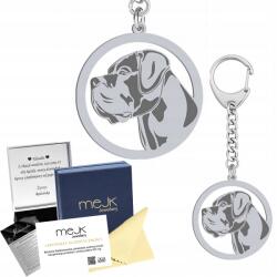 Mejk Jewellery Cane Corso Kulcstartó Ezüst925 Kulcstartó Ajándék Gravírozás Ingyenes (Cane Corso)