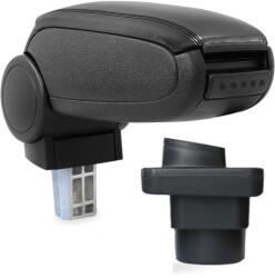  Cotieră pentru Škoda Fabia 1 (08.1999-03.2008) negru piele ecologica () (AVR-SKFB0320-N2)