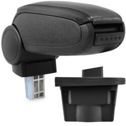  Cotieră pentru Opel Astra J (12.2009-) negru piele ecologica (AVR-OPAJ0920-N2)