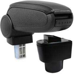  Cotieră pentru Nissan Terrano 3 III (09.2013-) negru piele ecologica () (AVR-RNDT1020-N2)
