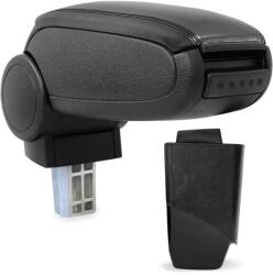  Cotieră pentru Peugeot 206 (08.1998-) negru piele ecologica (AVR-PG260920-N2)