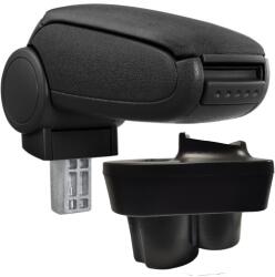  Cotieră pentru Škoda Rapid (10.2011-) negru material textil (AVR-SKXR1320-N1)