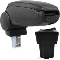  Cotieră pentru Opel Astra G (02.1998-12.2009) negru piele ecologica () (AVR-OPAG9820-N2)