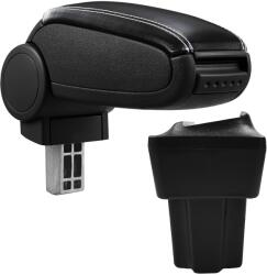  Cotieră pentru Opel Astra G (02.1998-12.2009) negru piele ecologica cu cusatura alba () (AVR-OPAG9820-N2A)