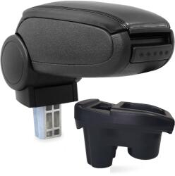  Cotieră Citroen C-elysee Non-Facelift (11.2012-2016) negru piele ecologica () (AVR-PG311220-N2)