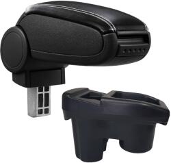  Cotieră Citroen C-elysee Non-Facelift (11.2012-2016) negru piele ecologica cu cusatura alba () (AVR-PG311220-N2A)