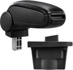  Cotieră pentru Opel Astra J (12.2009-) negru piele ecologica cu cusatura alba () (AVR-OPAJ0920-N2A)