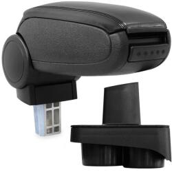  Cotieră pentru VW Polo 4 9N (10.2000-01.2012) negru piele ecologica () (AVR-VWPL3H20-N2)