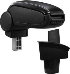  Cotieră pentru VW Passat B6 3C (03.2005-11.2010) negru piele ecologica cu cusatura alba () (AVR-VWP60720-N2A)
