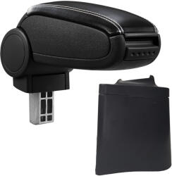  Cotieră pentru Seat Cordoba 2 6L2 (09.2002-11.2009) negru piele ecologica cu cusatura alba () (AVR-STIZ0220-N2A)