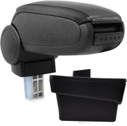  Cotieră pentru Škoda Octavia 3 III (11.2012-) negru piele ecologica () (AVR-SKOC1420-N2)