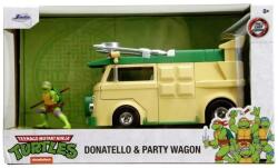 Jada Toys Jada Testoasele Ninja Set Metalic Figurina Donatello Si Vagonul De Petrecere Scara 1 La 24 (9334529314r00) - etoys Figurina