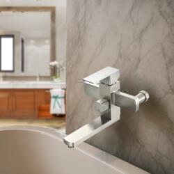 Korman Technik Baterie cada din inox SUS304 satinat, 2 functii, cartus ceramic 14 cm (AT1CT-D1OC-RS1S-N/LY0C4S)