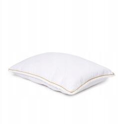 IndygoSklep. pl Gyapjú párna 45x75 damaszt huzat arany biza egész éves indigó (3889)